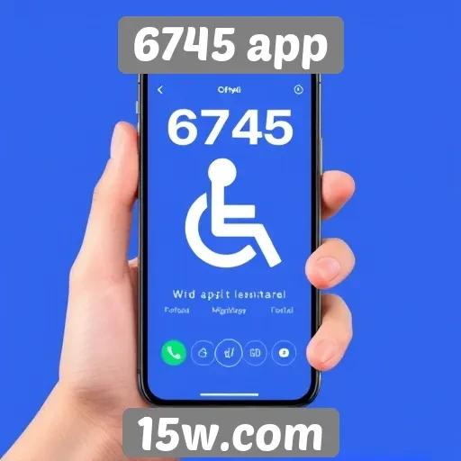 Acessibilidade do 6745 app é destaque entre usuários
